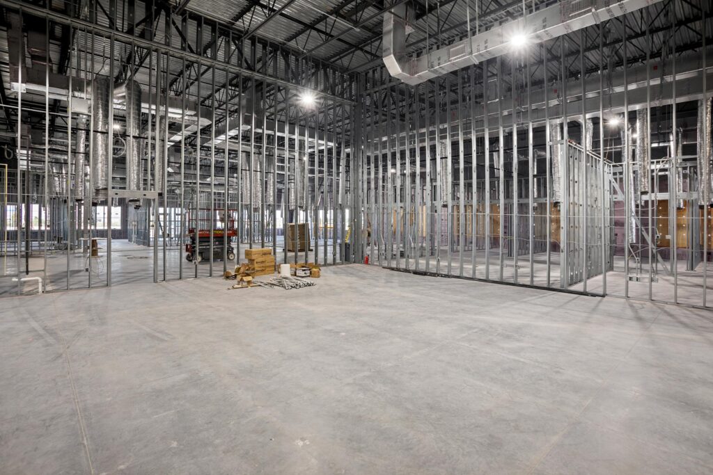 Ft Myers Tenant Buildout Metal Framing Select Development Group