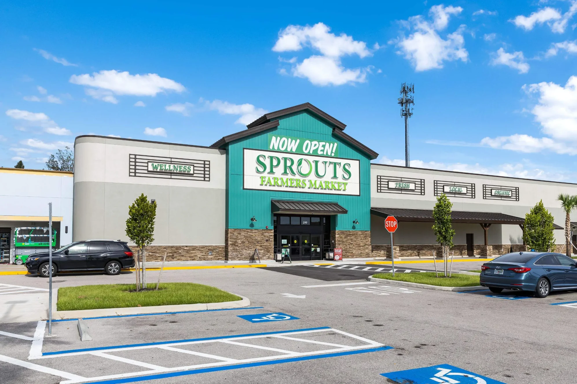 Commercial Construction of Sprouts in Fort Myers by Select Development Group