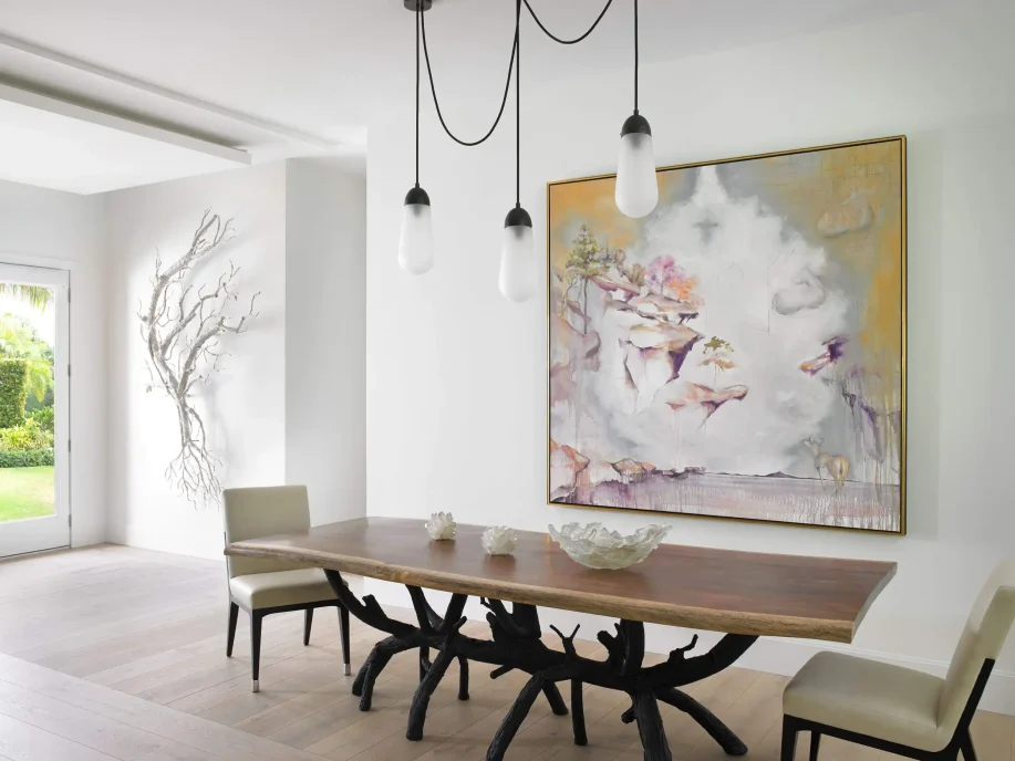 Luxury dining room renovation in Mediterra
