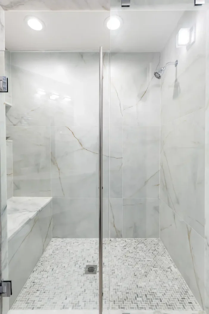 Luxury bathroom remodel at a condo in Naples, FL